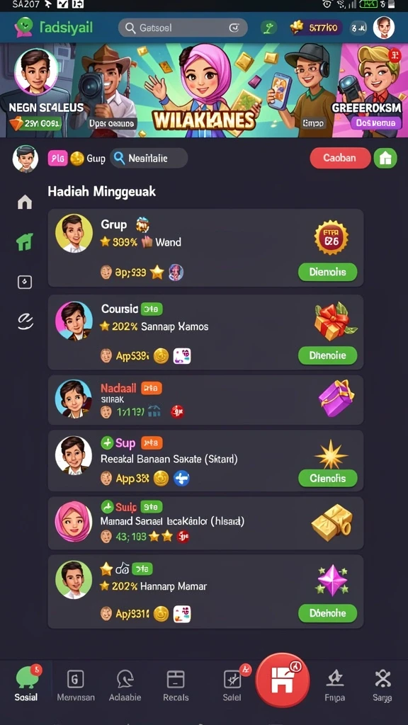 Screenshot cacor78 nomor 1